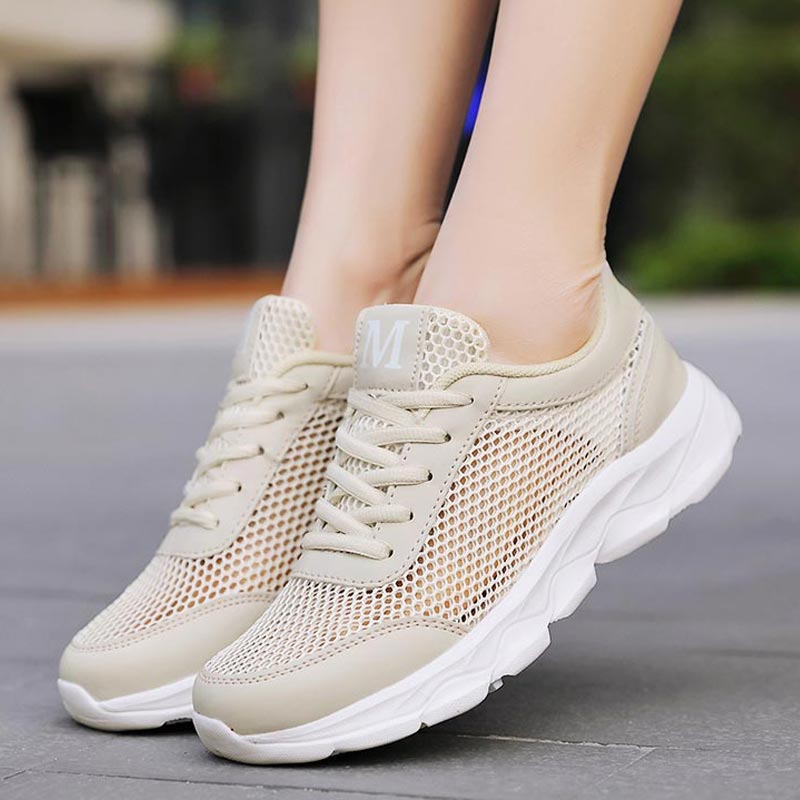 Yoga Fitness Deal - Summer Breathable Sneakers Women Mesh Women's