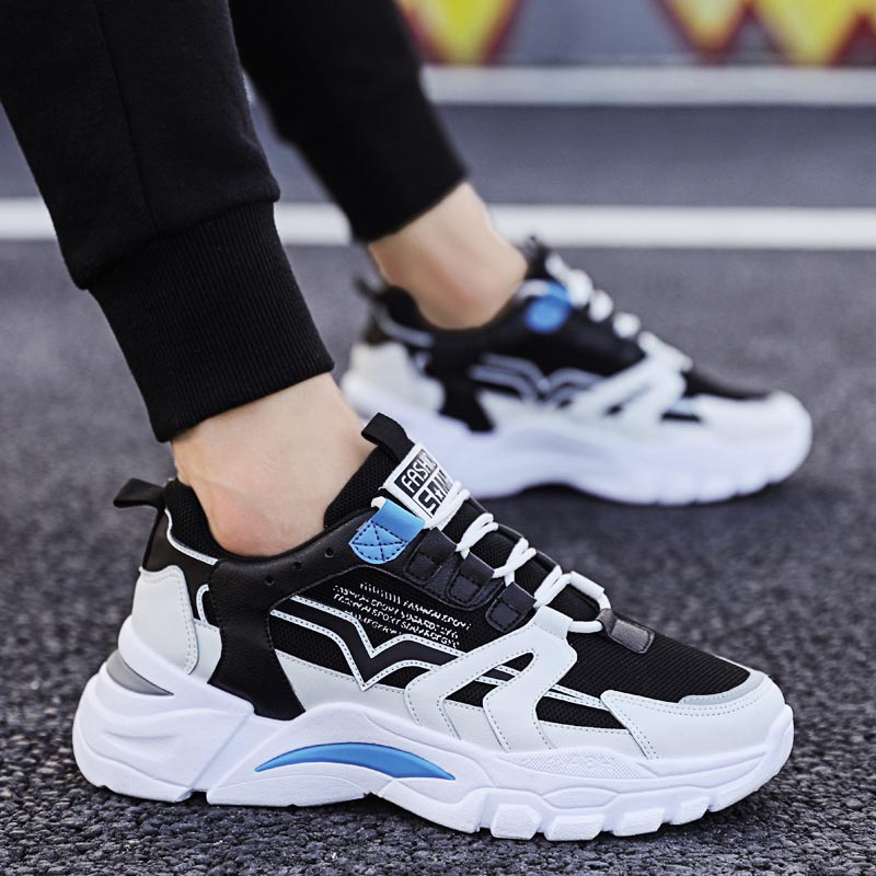 Yoga Fitness Holiday - Big Size Chunky Height Man Sneakers