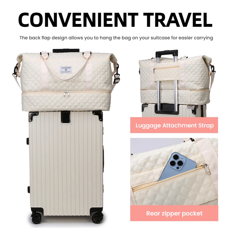 Large Capacity Travel Duffels  - Yoga Fitness Bag ulasan dan harga