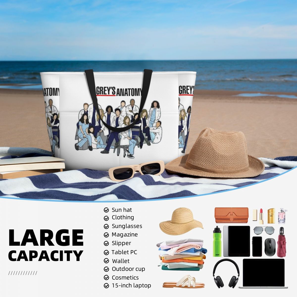 Greys Anatomy Seasons Beach To - Yoga Anatomy Of Fitness ulasan dan harga
