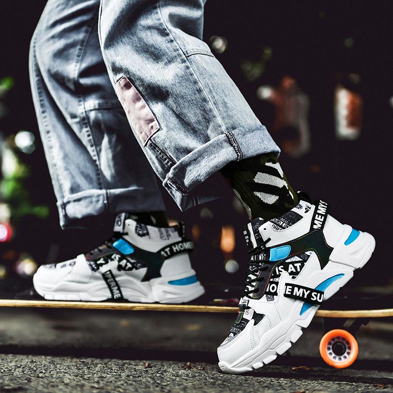 Large Size High Top Chunky Man - Yoga Fitness Holiday ulasan dan harga