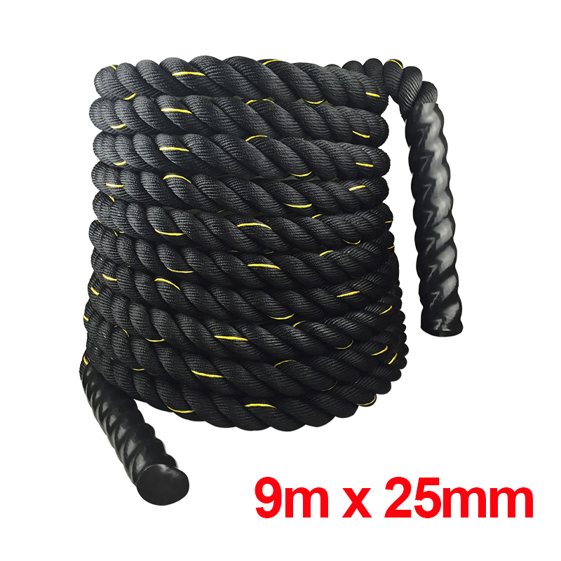 9M/12M/15M Fitness Battle Rope - Battle Rope Exercise ulasan dan harga